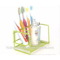 Korean Iron Wire Toothbrush Holder Bathroom Organizador Storage Rack Shelf